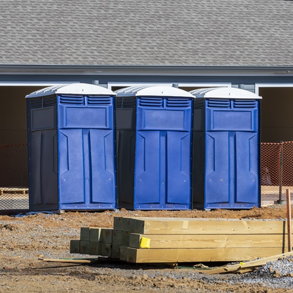 do you offer hand sanitizer dispensers inside the porta potties in Grant Alabama